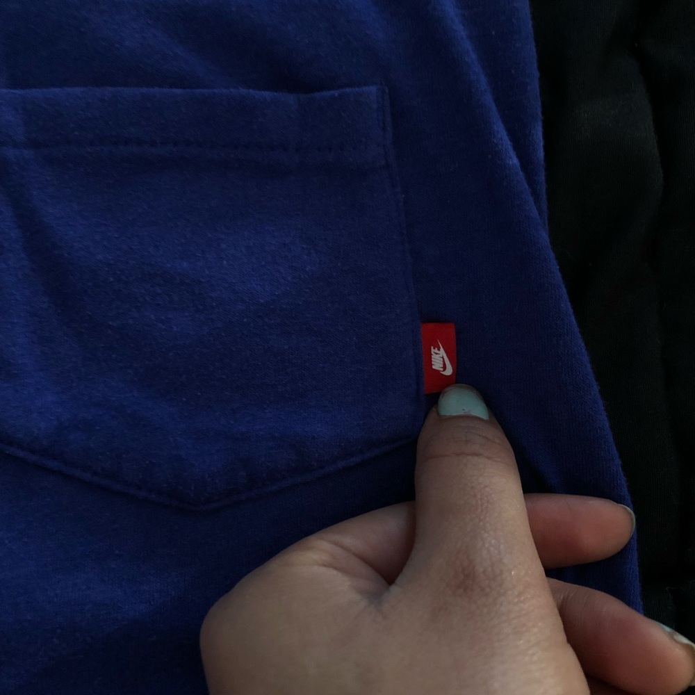 Nike Blue Racerback Shirt - Picture 3 of 5
